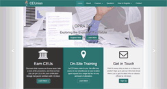 Desktop Screenshot of ceunion.org
